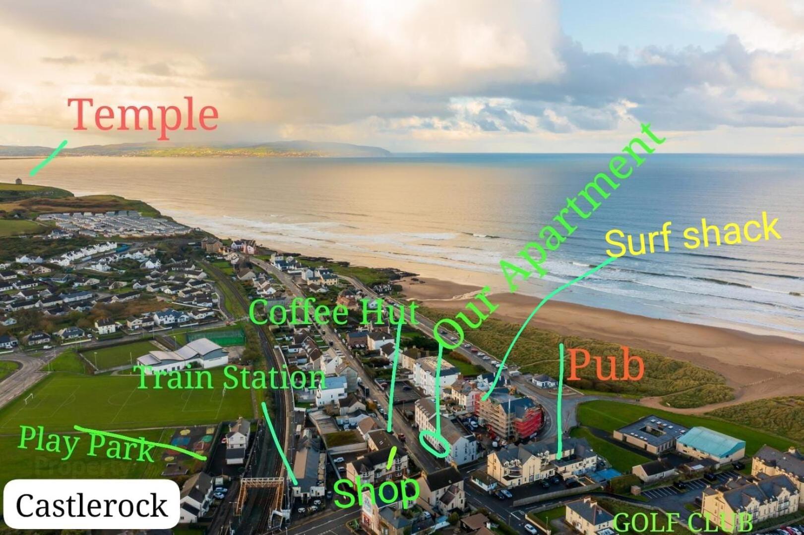 Marine Beach Escape Castlerock Beside Beach Golf Course And Pub Экстерьер фото